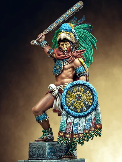 

Unpainted Kit 1/24 75mm ancient man Knight 75mm figure Historical Resin kit miniature model