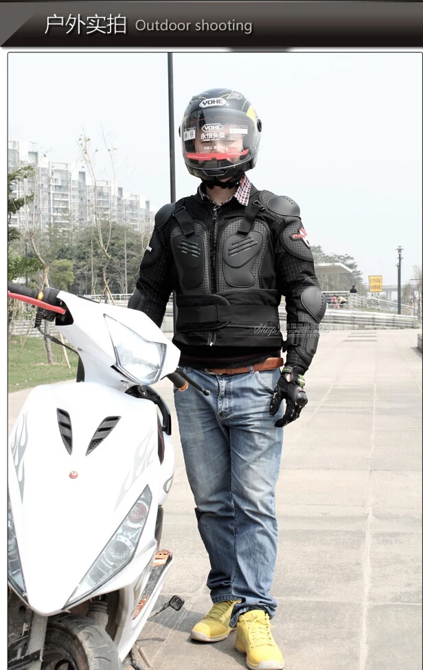 Pro-Biker CE одобренные мотоциклетные куртки Броня Защита для мотокросса защита для мотогонок Защита тела Защитное снаряжение Motos протектор