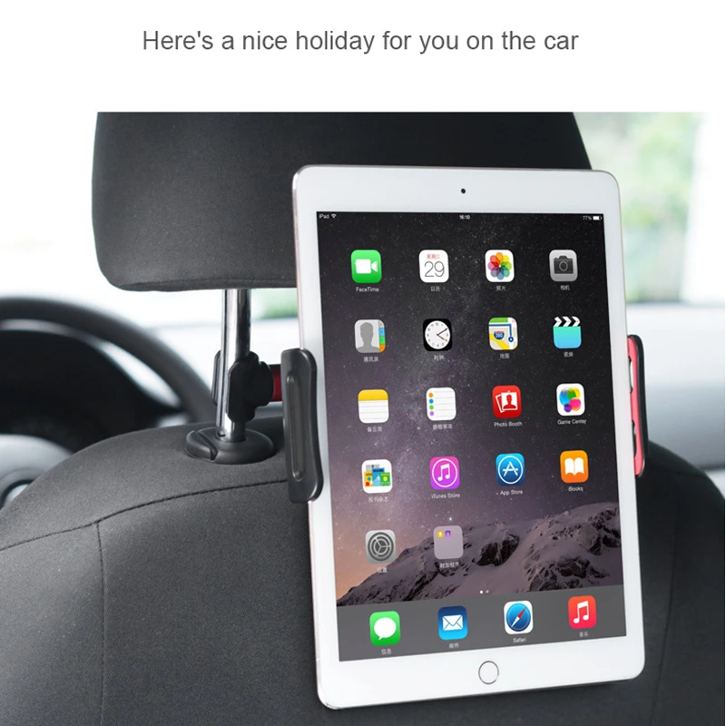 Универсальный 4-11 ''на заднем сиденье Автомобильный держатель для iPad 2/3/4 Air 2/1 Mini Pro 10,5 автомобильный держатель планшета Стенд Tablet Аксессуары в автомобиль