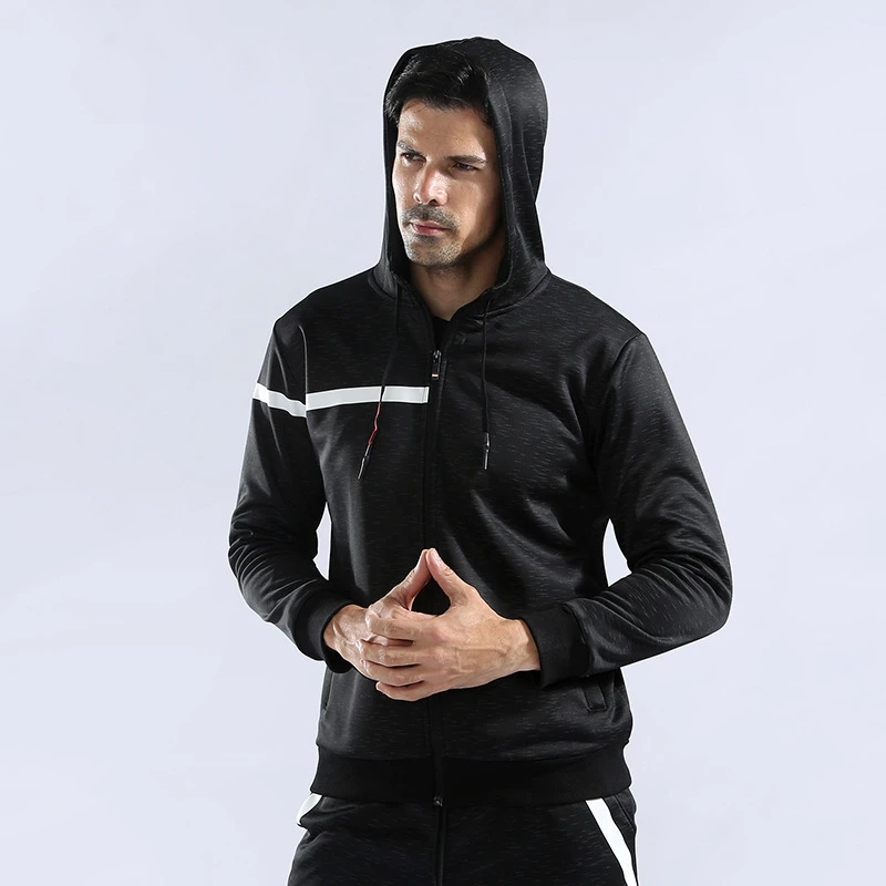 High Quality Winter Warm Men Running Jackets Thicken Soccer Basketball