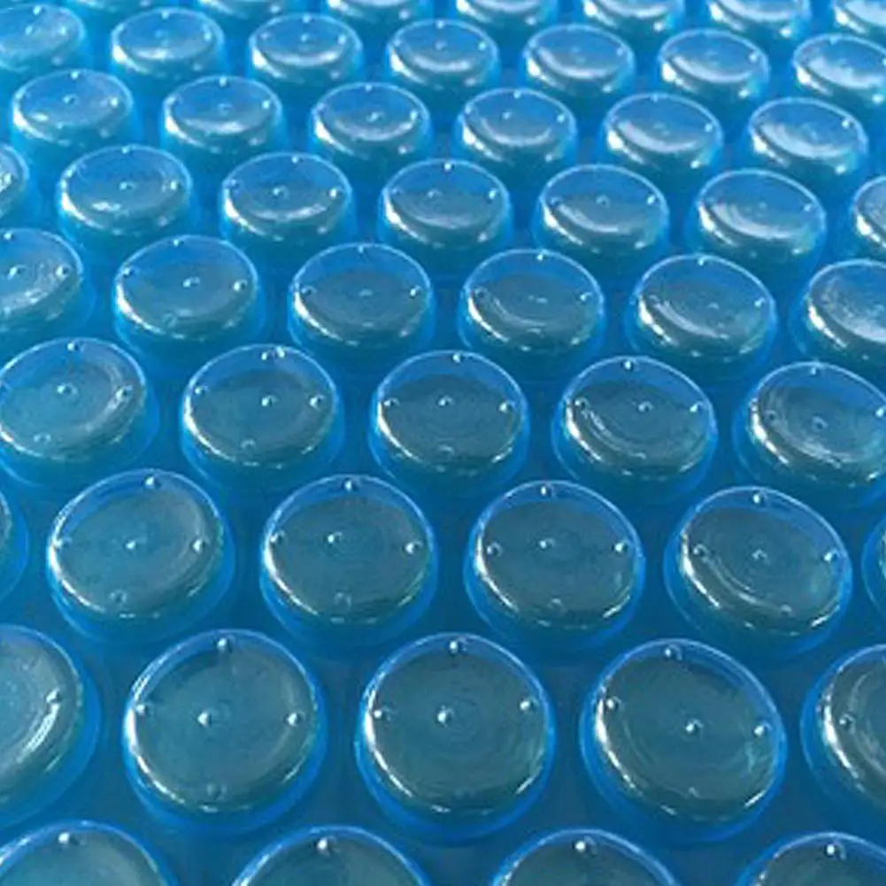 1 шт. синий бассейн крышка 400 микрон 12-mil одеяло, использующее энергию солнца по индивидуальному заказу Размеры и Форма легкая рама бассейны крышка для защиты от пыли