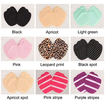 

5 Pairs Sole High Heel Foot Cushions Forefoot Anti-Slip Insole Breathable Foot Pad Soft Insert OH66