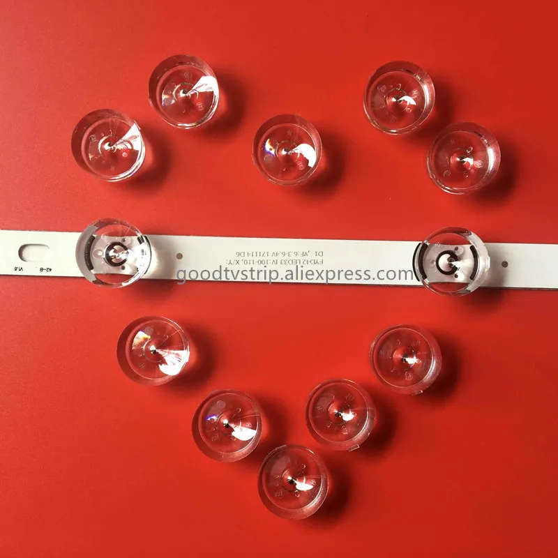 

825mm LED strip 8 leds For LG INNOTEK DRT 3.0 42"_A/B TYPE 42LB5610 42LB5510 42LY320C 42GB6310 TV LCD replacement