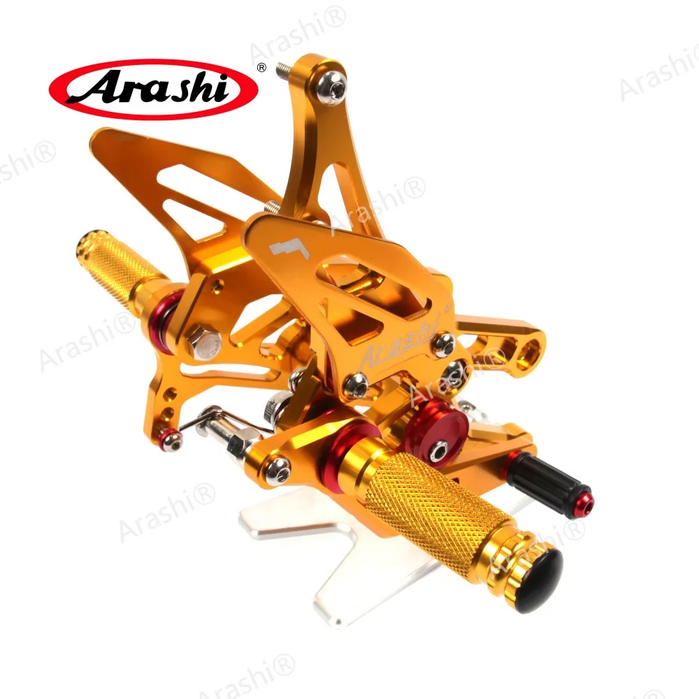 Араши подножка мотоциклиста для HONDA CBR600RR 2003-2006 CNC Регулируемые подножки CBR 600 RR 2003 2004 2005 2006 задние наборы Rearset