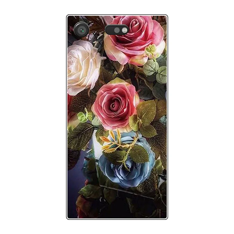 Чехол для Sony Xperia XZ1 G8341 G8342 5," красочная печать телефон задняя крышка Жесткий матовый чехол милый Turbo Замороженные Coque - Цвет: A127