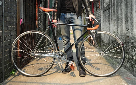 Черный 700C Fixie велосипед трек Односкоростной велосипед 54 см 56 см 58 см 60 см фиксированная передача велосипед 4130 хром-молибденовая сталь винтажная велосипедная Рама - Цвет: Черный