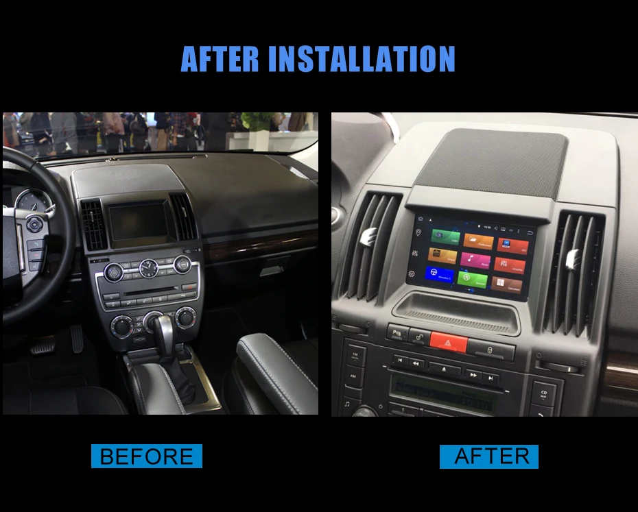 " Восьмиядерный Android 9,0 Автомобильный gps Радио навигатор для Land Rover LR2 freelander 2 2006
