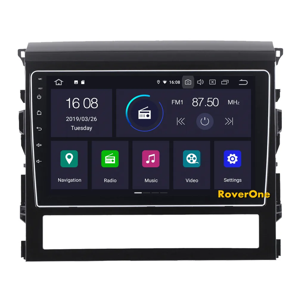 Perfect RoverOne For Toyota Land Cruiser 2016 Android 9.0 Autoradio Car Multimedia Player Radio GPS Navigation Head Unit NO DVD 5 Perfect RoverOne For Toyota Land Cruiser 2016 Android 9.0 Autoradio Car Multimedia Player Radio GPS Navigation Head Unit NO DVD 5