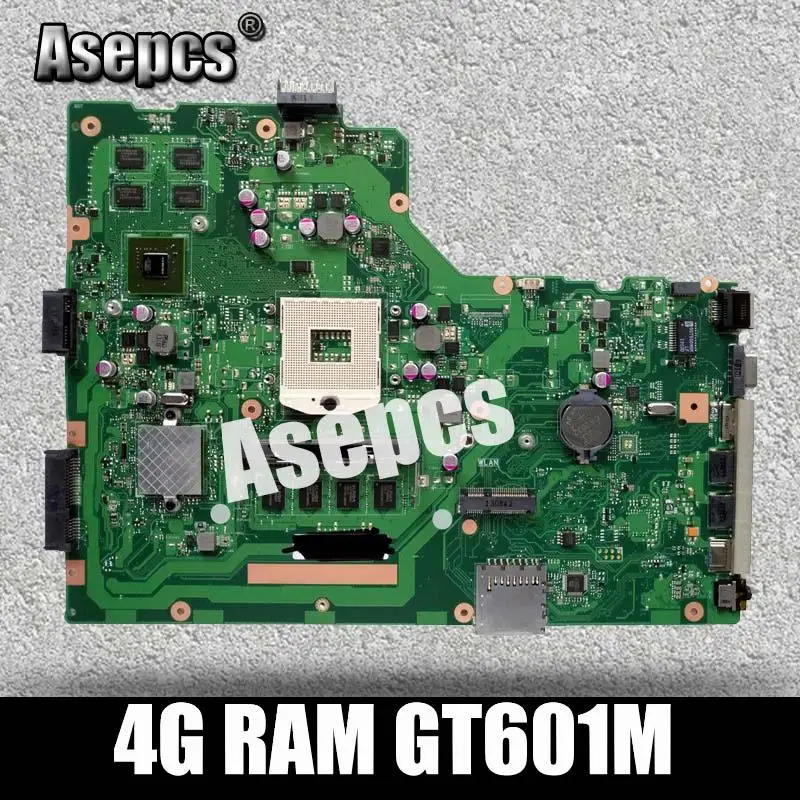 Asepcs X75VD Laptop Moederbord Voor Asus X75VD X75VC X75VB X75A X75V X75 Test Originele Moederbord 4G Ram GT610M Asepcs X75VD Laptop Moederbord Voor Asus X75VD X75VC X75VB X75A X75V X75 Test Originele Moederbord 4G Ram GT610M