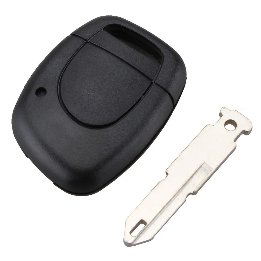 SALE! 1 Button Replacement Shell Remote Key Case Fob Blank for Renault Clio II Clio Symbol Kangoo NE73 OR VA2 uncut blade