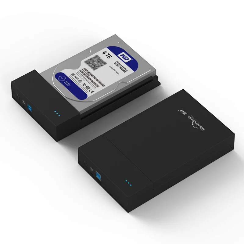 New Free tool 2 5 3 5inch USB3 0 HDD Enclosure SATA3 0 Hard font b
