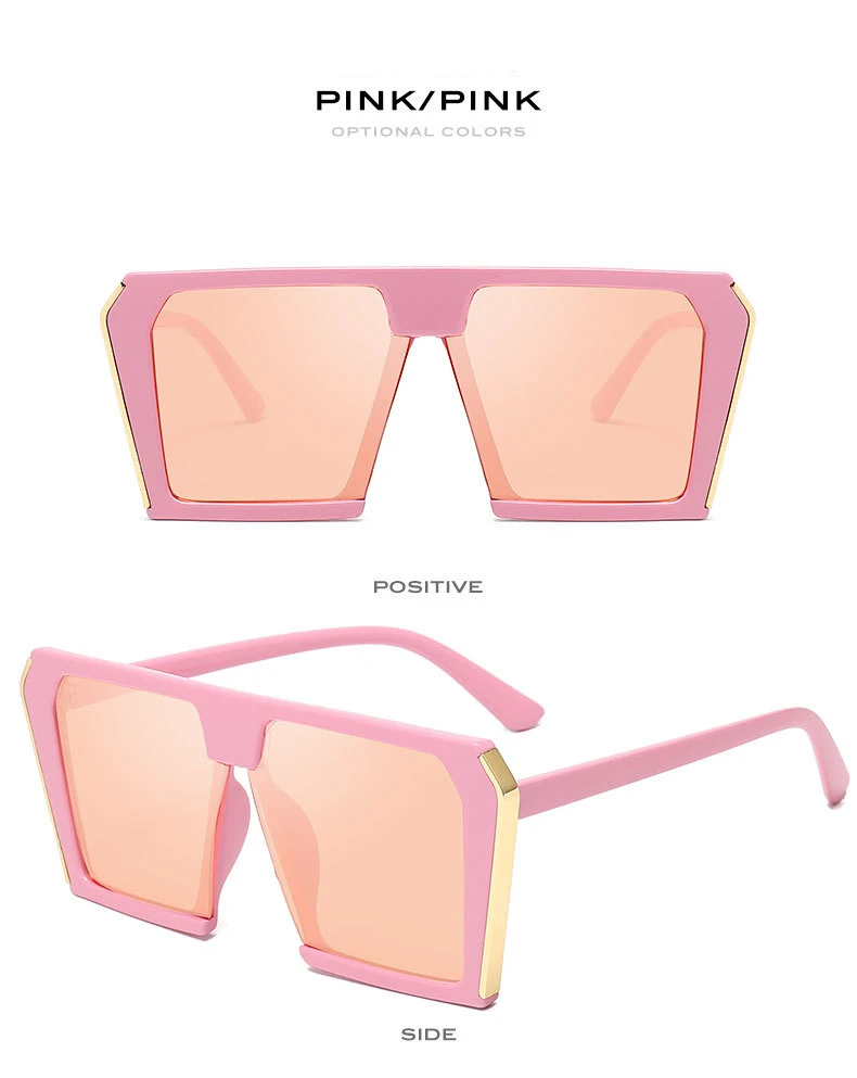 TOYEARN винтажные Роскошные брендовые дизайнерские квадратные женские крупные солнцезащитные очки модные зеркальные плоские большие солнцезащитные очки для женщин