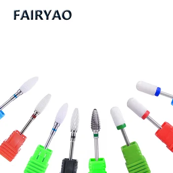 

FAIRYO Device for manicure Nail drill Electric nail drill accessories Manicure Machine Ceramic milling cutters Nail Art Tools