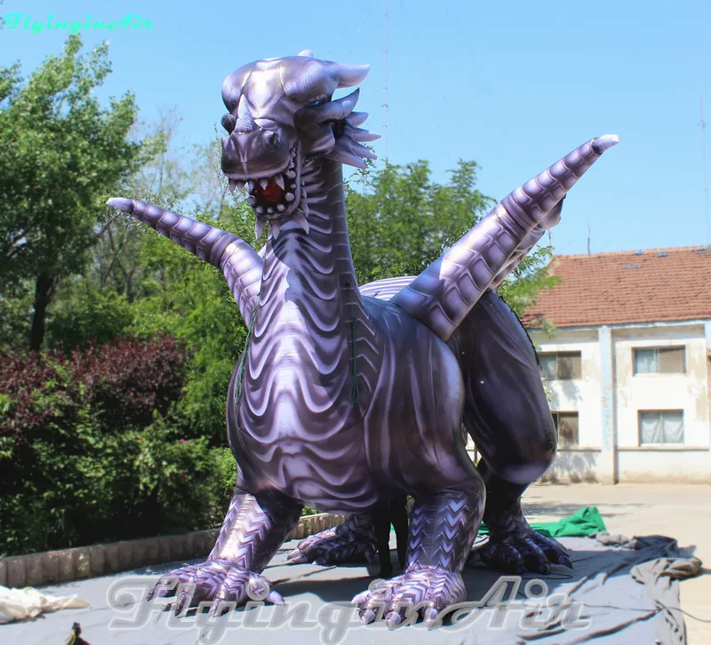 Яркий надувной дракон Птерозавр яркий динозавр с крыльями 5 м|dragon dragon|dragon