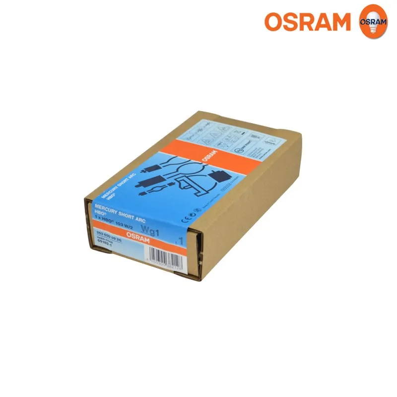 Для OSRAM HBO 103 Вт/2 103 Вт ртутная лампочка, NIKON OLYMPUS LEICA ZEISS fluorescene микроскоп, к MBF 14342 C-LHG1 HG лампы 100 Вт 103 Вт/2N
