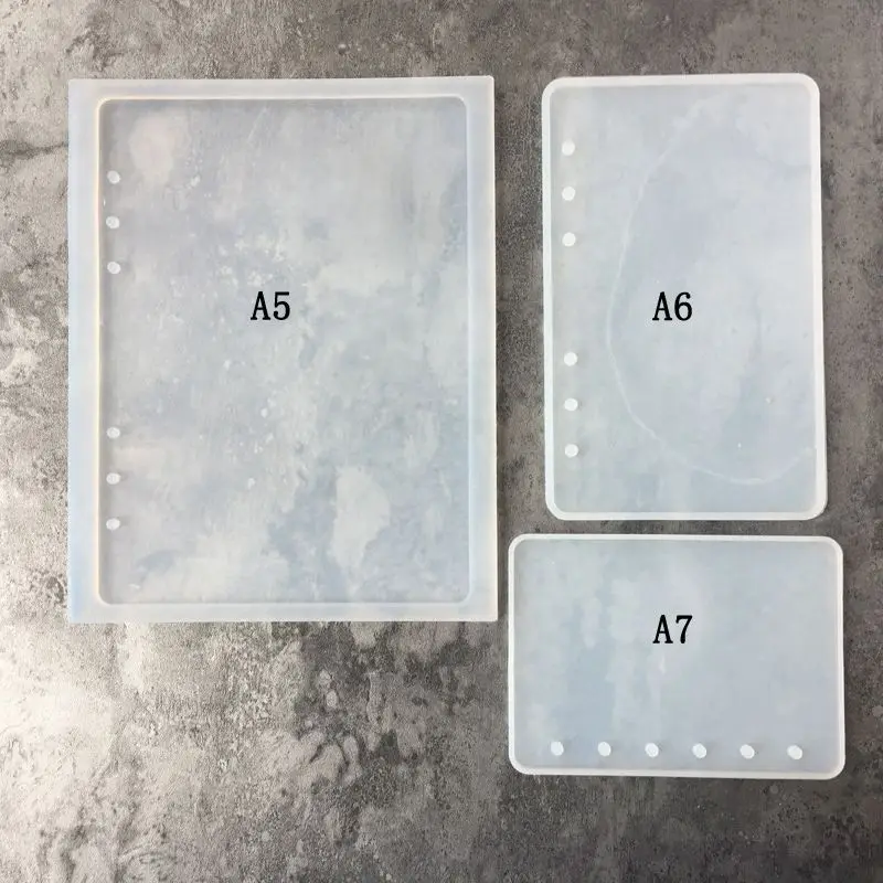 Косметическое зеркало в форме ноутбука силиконовая форма DIY полимерная книга форма Кристалл эпоксидная силиконовая форма Прозрачная книга силиконовая форма