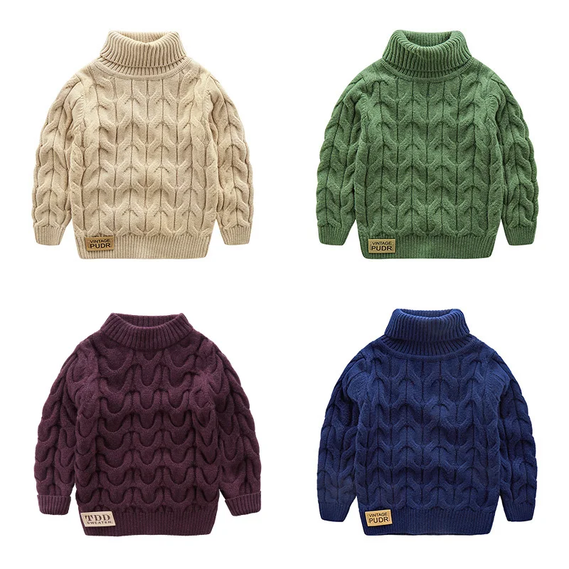 high neck sweater for baby boy