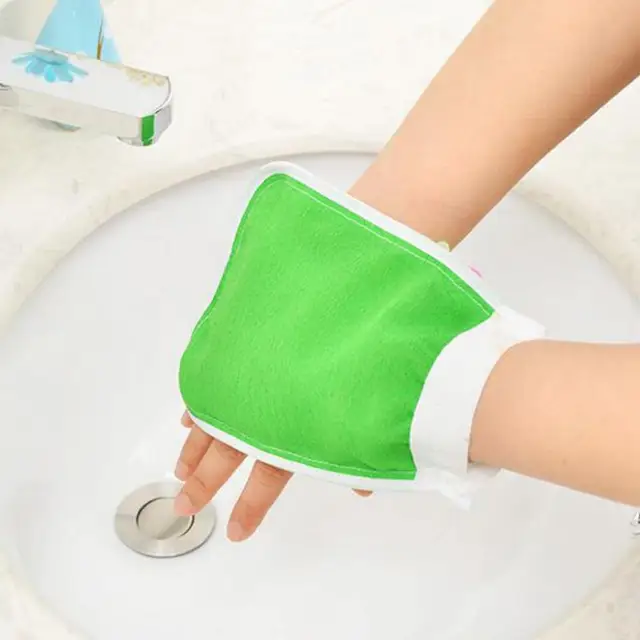 Best Price Hot Selling Cleaner Shower Bath Gloves Exfoliating Wash Skin Spa Massage Body Scrubber