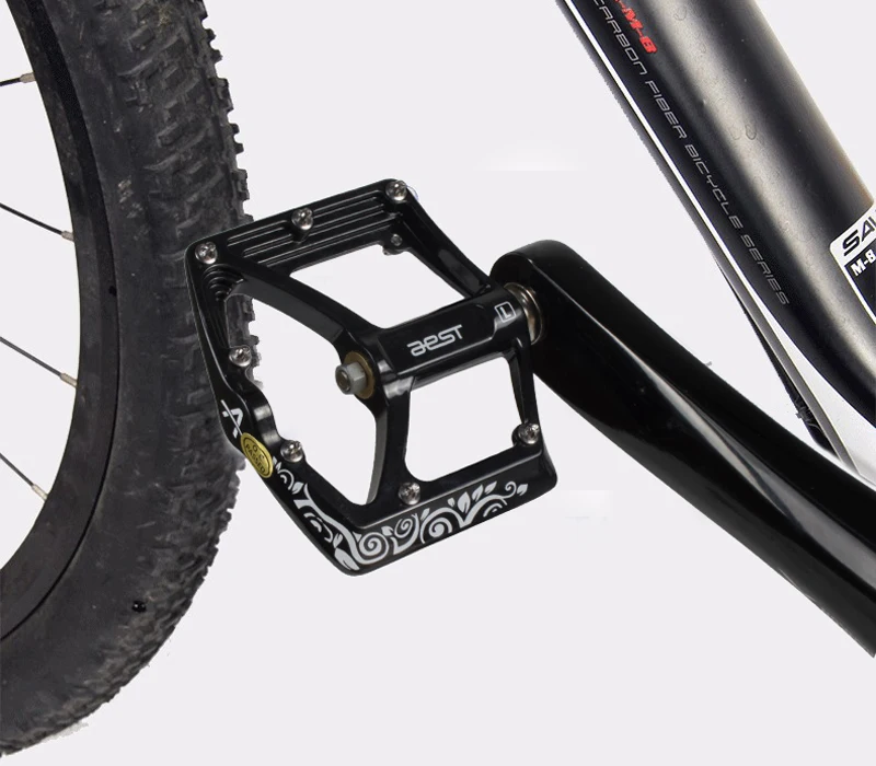 Mtb педаль горного велосипеда bmx магниевого сплава 3 подшипники педали 9/1" шпиндель Сверхлегкая педаль противоскользящие педали, велосипедные аксессуары