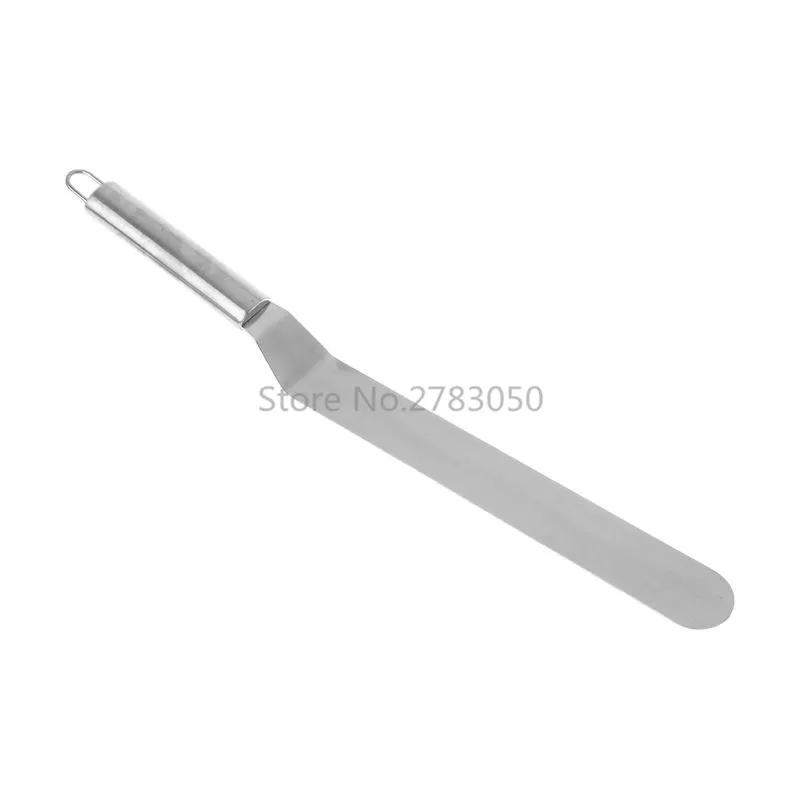 06 size Stainless Steel Butter Spatula Cake Cream Spreader Icing Frosting Spreader Pastry Tool Multi-size Baking Knife Kitchen Tools - Цвет: 06 size