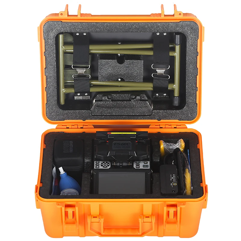 New pattern FTTH Fiber Optic Welding Splicing Machine Optical Fiber Fusion Splicer FS-60C