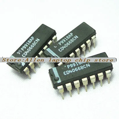 

10pcs/lot CD4066BCN IC SWITCH BILATERAL QUAD 14-DIP 4066 CD4066 CD4066B good quality free shipping