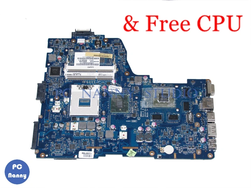 PCNANNY для ноутбука Toshiba satellite A660 A665 K000104390 NWQAA LA-6062P материнская плата GT330M | Компьютеры