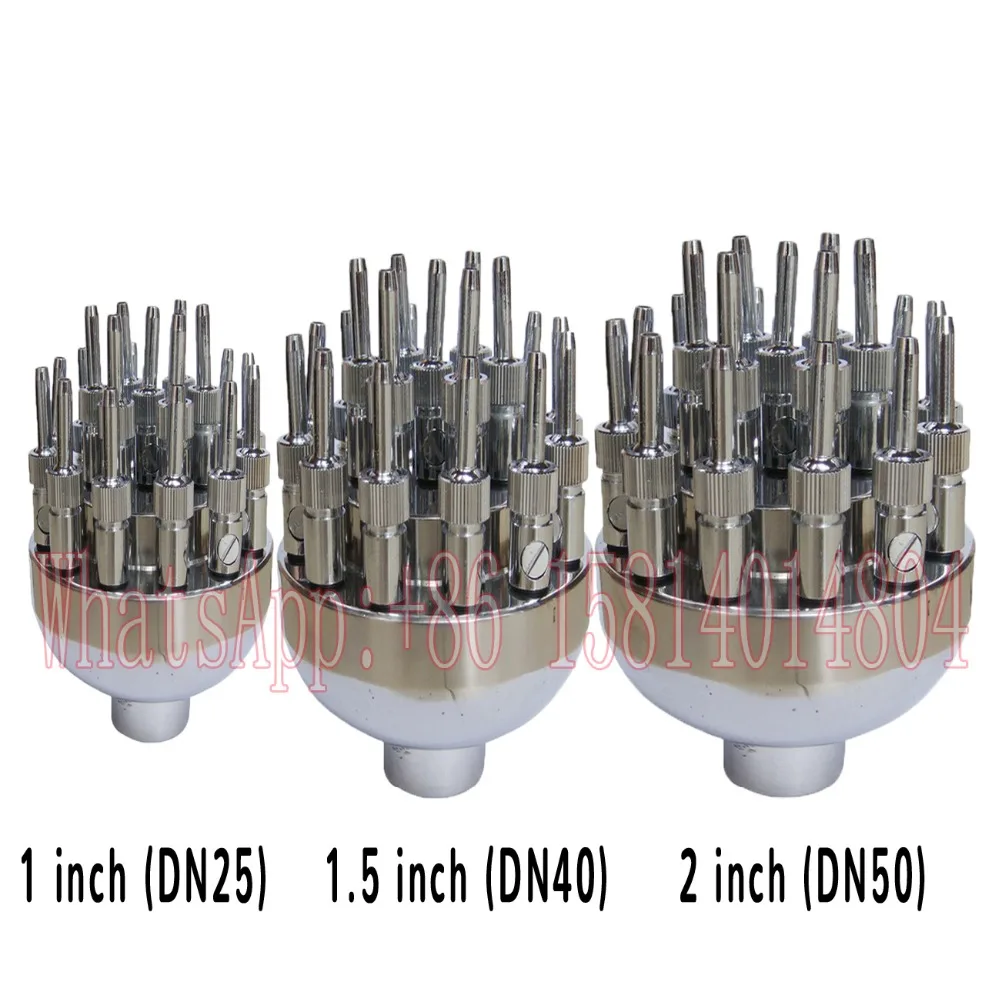 3 слойная Форсунка для фонтана из нержавеющей стали распылители фонтанов насоса