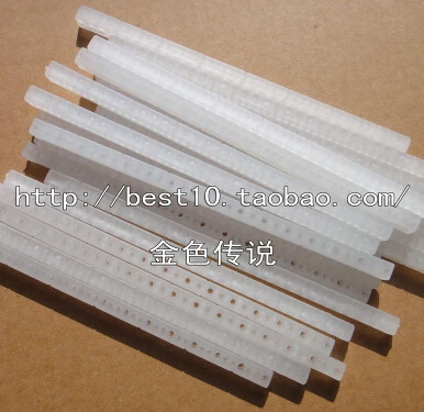 

10pic ABS plastic toy bar linkage gearbox bracket axle frame diy model material white color