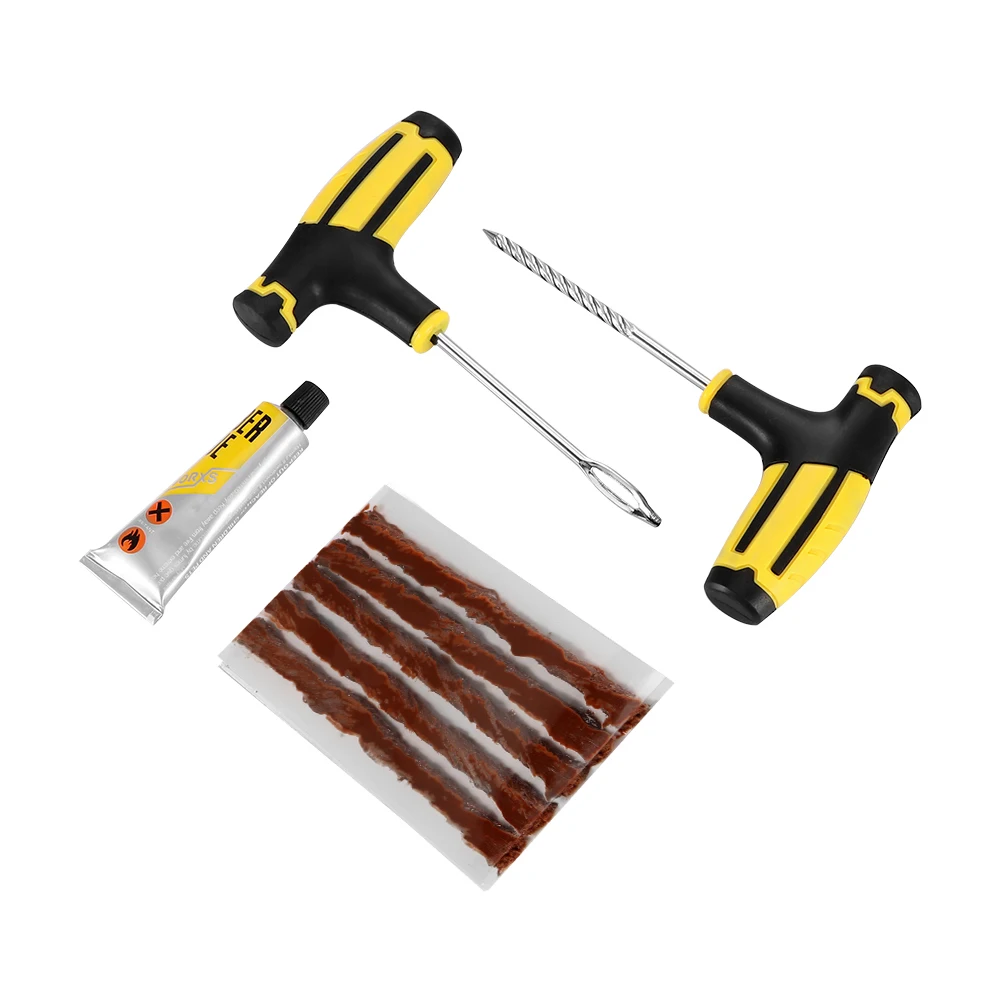 

8PCS Tires Repair Tool Tire Puncture Repair Plug Repairing Kit for Car Truck Motorbike Tubeless Emergency Tyre
