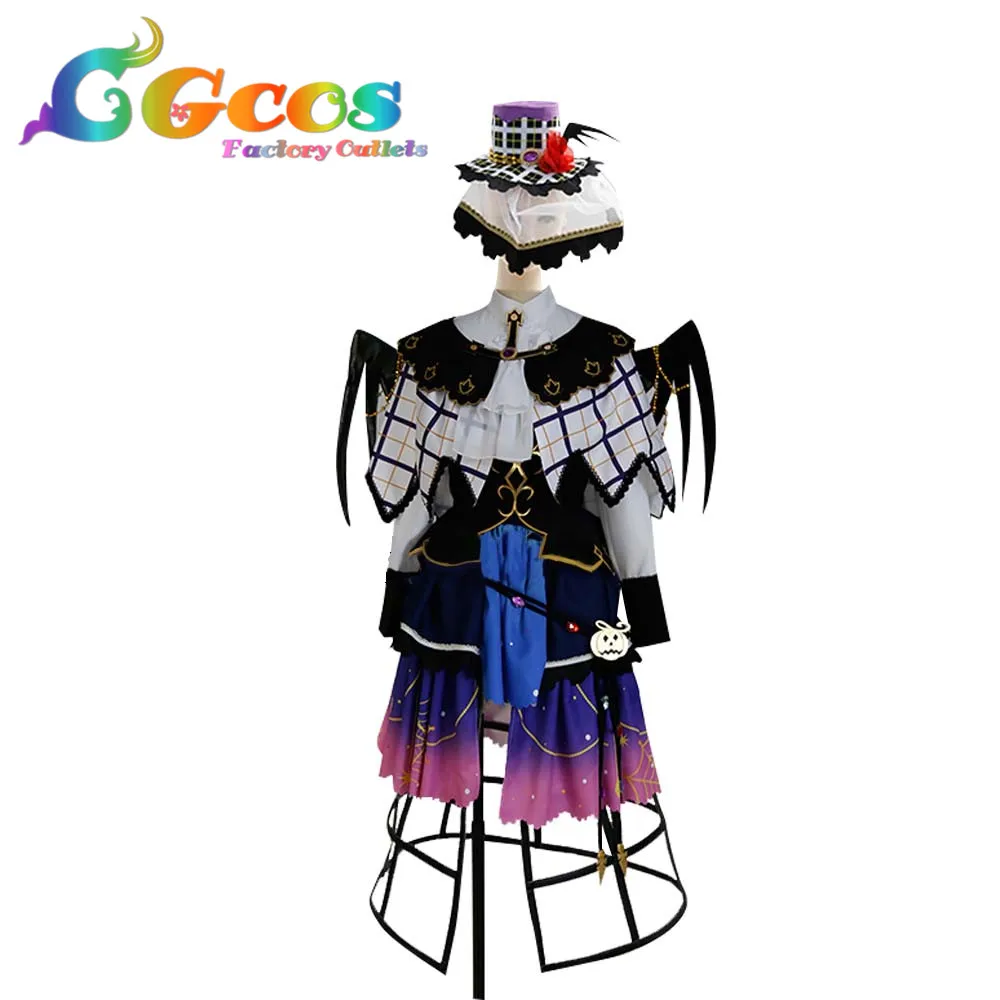 CGCOS Coplay одежда вечерние костюмы косплей костюм Любовь Live LoveLive! Sunshine Tsushima Yoshiko костюм аниме платье костюмы