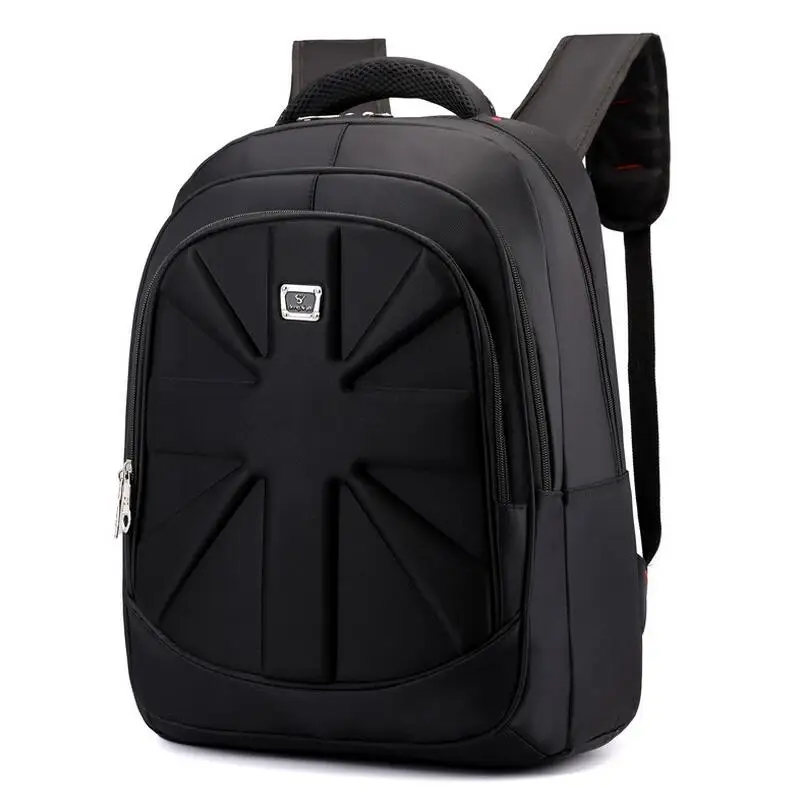 

Oxford Cloth Laptop Backpack Men Vintage Waterproof Travel Backpack Fashion Male School Bag Solid Color Business Backpacks