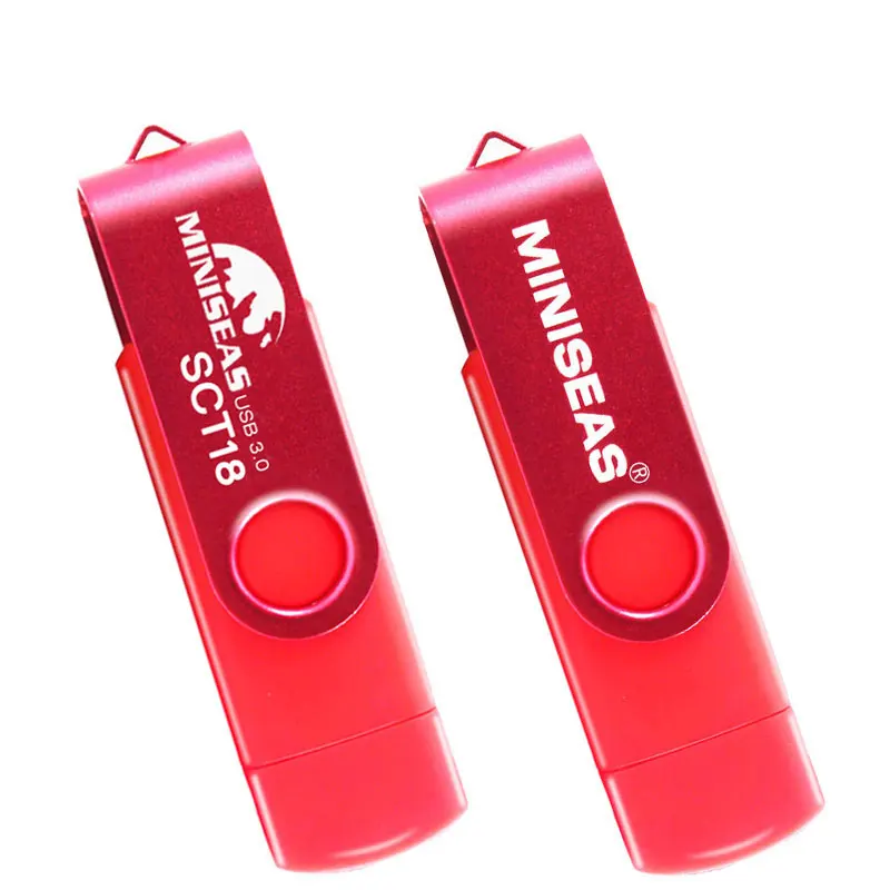 Miniseas флеш-накопитель USB 3,0 OTG для телефона Android высокоскоростная карта памяти, Флеш накопитель 64 ГБ 32 ГБ 16 ГБ 8 ГБ USB флеш-накопитель из металла