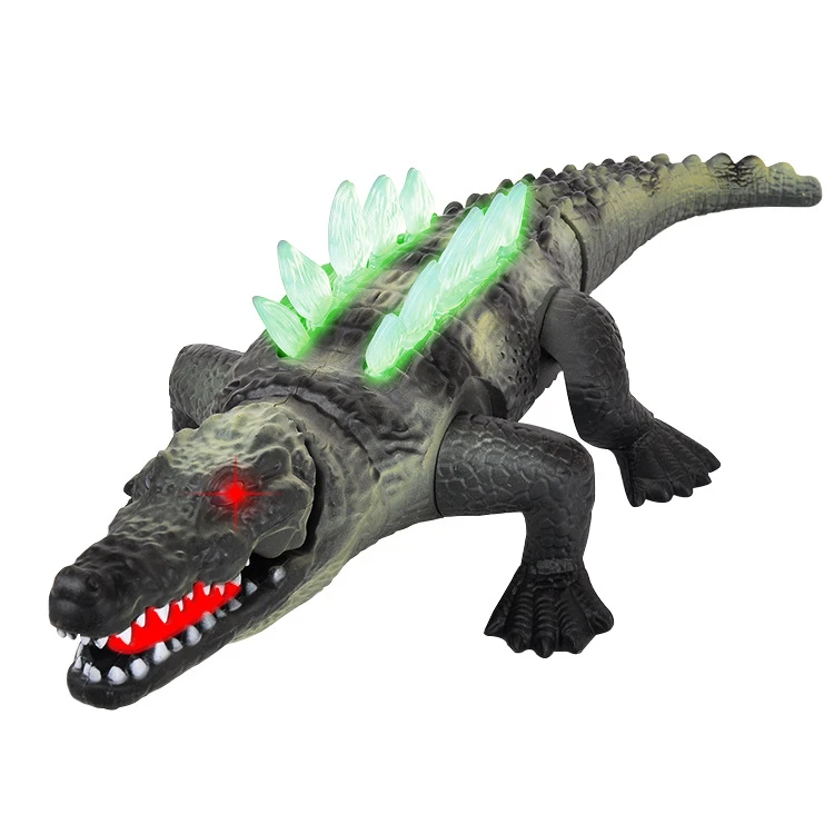 large plastic crocodile toy