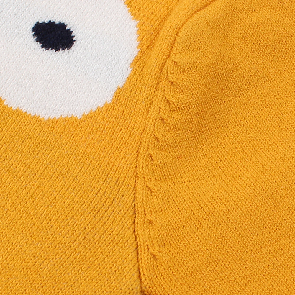 Warm Knitted Baby Sweater Long Sleeve V-Neck Infant Baby Cardigan Autumn Winter Sweater For Boys 0-9 Months Baby Boys Clothing (2)