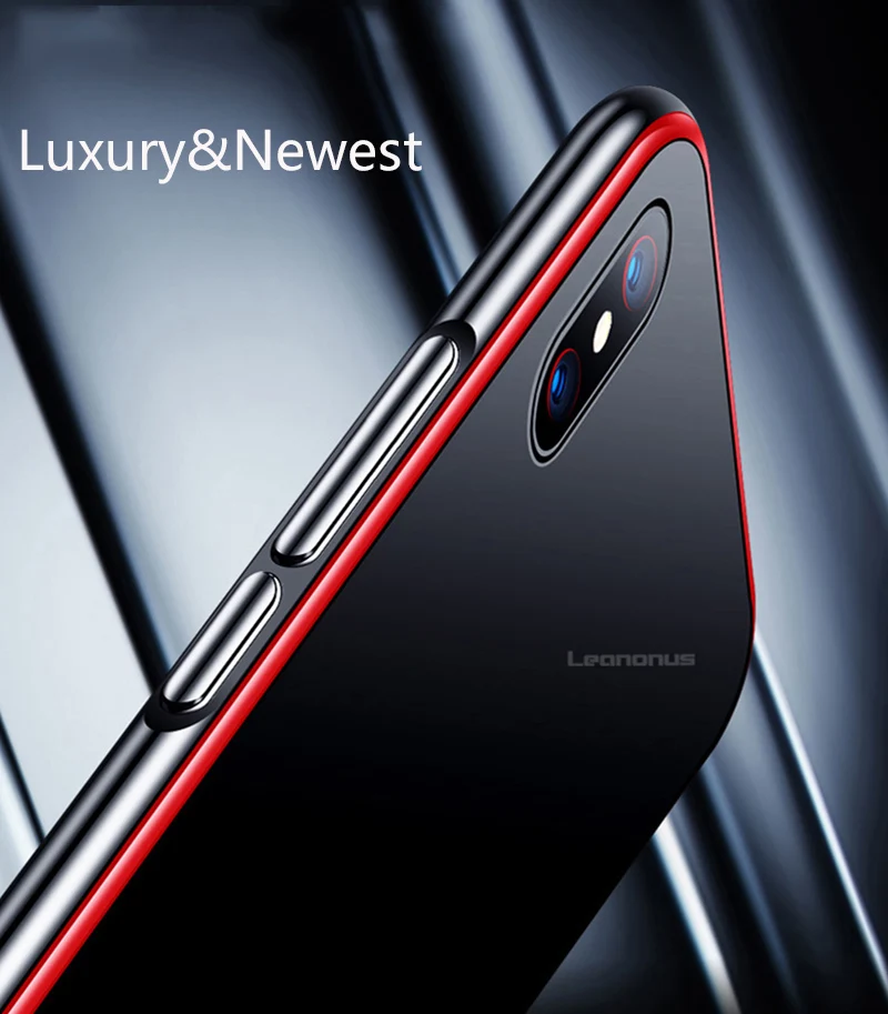 Ультратонкий Жесткий Чехол mi rror для Xiaomi mi 8 8SE, металлический бампер+ покрытие PC Edge+ 9 H, глянцевая задняя крышка из закаленного стекла 3 в 1
