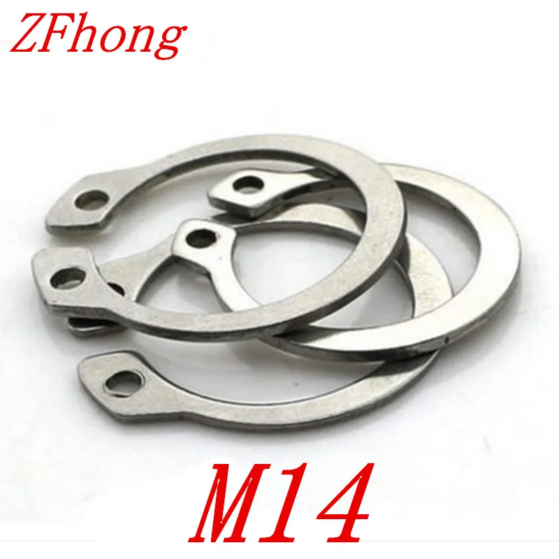 

100pcs m14 DIN471 C Type Snap Retaining Ring For 14mm External Shaft circlip