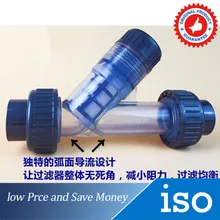 6 шт 1.0Mpa ПВХ фильтры DN15 Y Тип фильтр