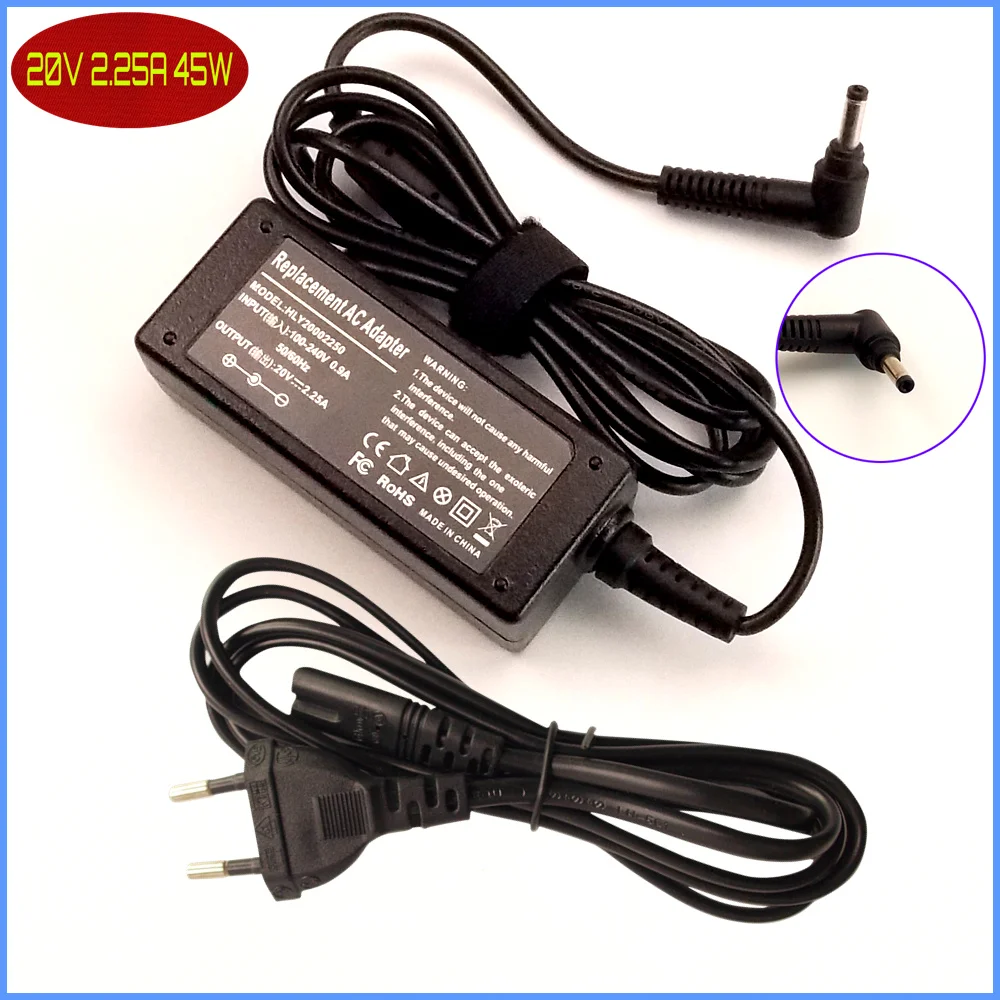 20V 2 25A Laptop Ac Adapter Charger POWER SUPPLY Cord For Lenovo PA 
