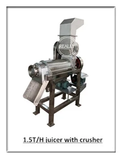 1,5 т/ч коммерческий сломанный яблоко/экстракт ананасового сока дробления машина для изготовления сока для продажи