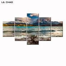 

Wave Canvas Art Wall Picture for Living Room Beach Print Canvas Painting Modular Wall Painting Posters and Prints Drop Shipping