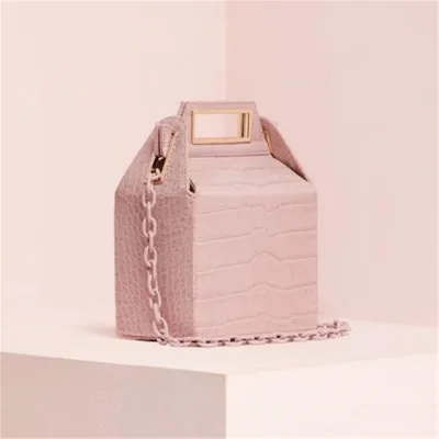 Дизайнерская роскошная женская акриловая сумка-клатч в форме коробки, сумка через плечо, акриловая коробка, клатчи, вечерняя сумочка, кошелек - Цвет: Прозрачный