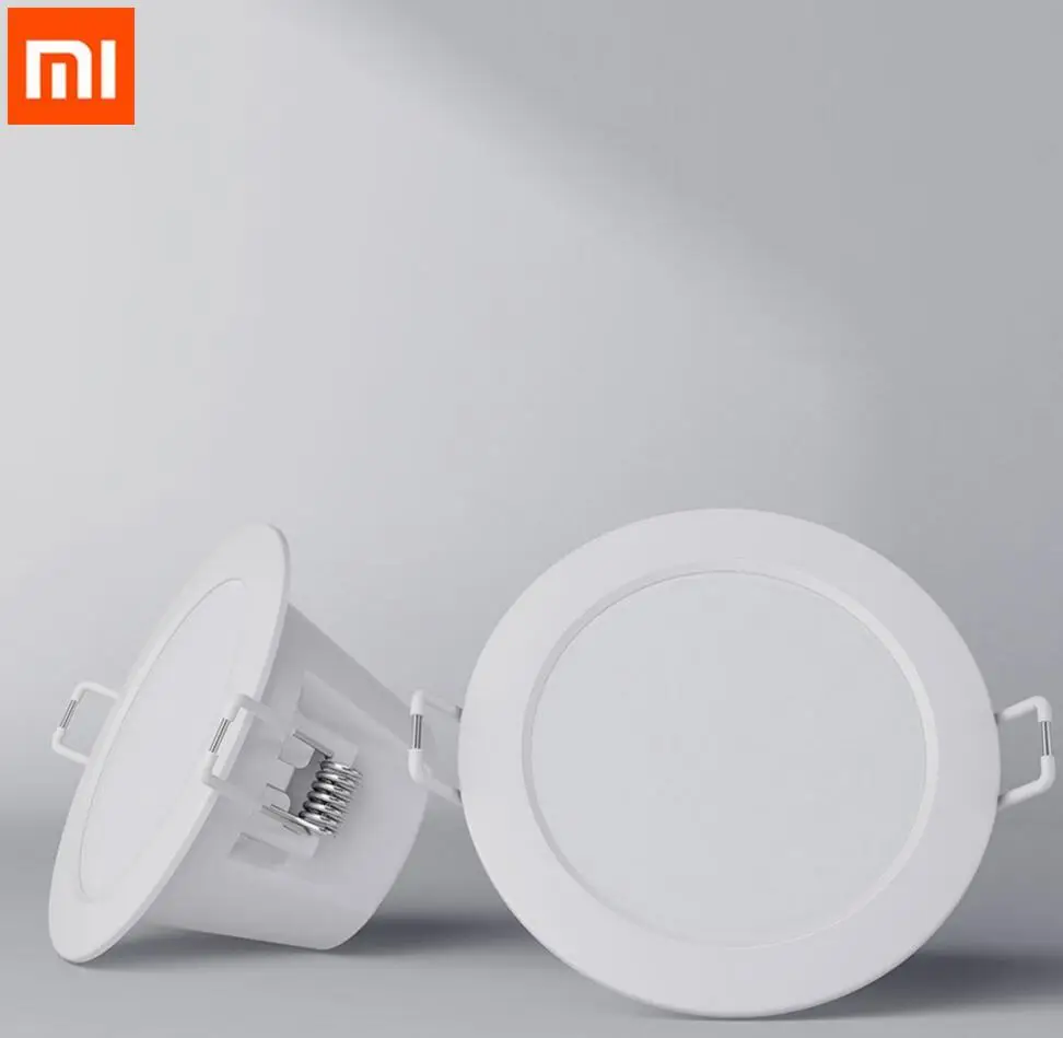 Интеллектуальный светильник xiaomi mi jia, работающий с приложением mi home, умный пульт дистанционного управления, белый и теплый светильник, встроенный потолочный светодиодный светильник