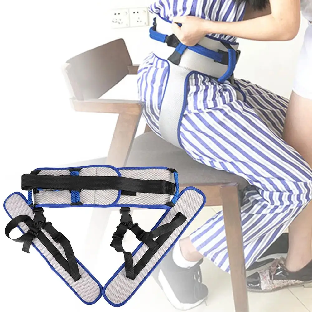 

Walking Belt Rehabilitation Auxiliary Belt Leg Loops Medical Nursing Safety Gait Assist Device Physical Therapy Training Aids