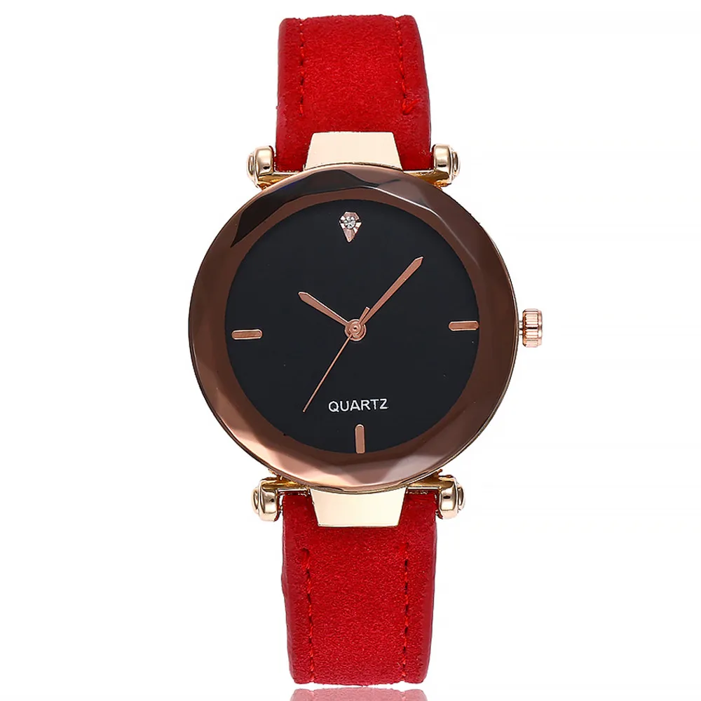 Vansvar Watch Women New Minimalist Fashion Leather Strap Quartz Wristwatch Female Clock Gifts relogio feminino Drop Shipping