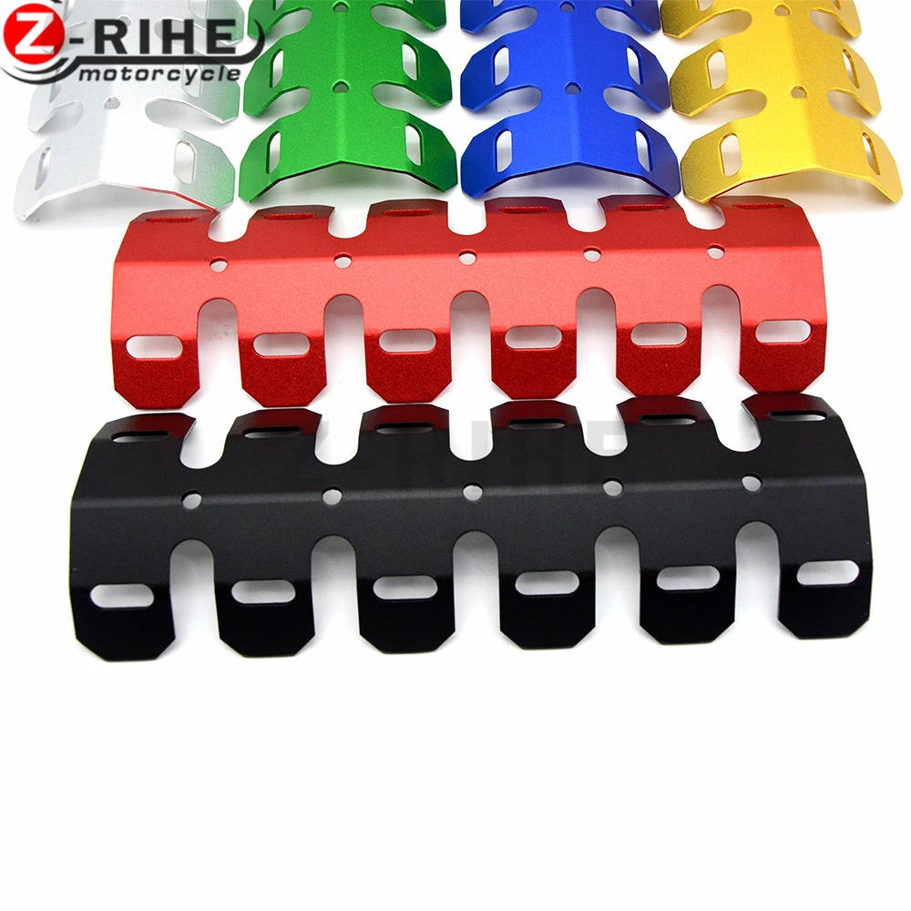 / Nero Un Xin 610/ mm Universale Moto Tubo di Scarico Anti Hot Aluminum Exhaust Heat Shield Copertura Leg Protector for Dirt Pit Bike Honda Kawasaki Yamaha K.T.M/