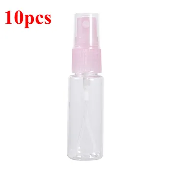 

Wholesale 10pcs/lot Portable Transparent 20ml Small Empty Spray Bottle Make Up Skin Care Refillable Bottle Travel Use