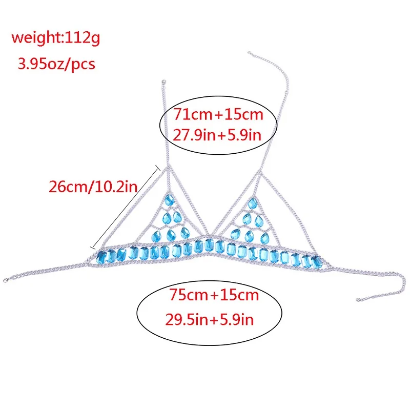 Женский бюстгальтер с цепочкой для тела, бикини, Пляжная грудь, украшения для тела для женщин, бодицепочка, пляжный летний праздничный модный наряд
