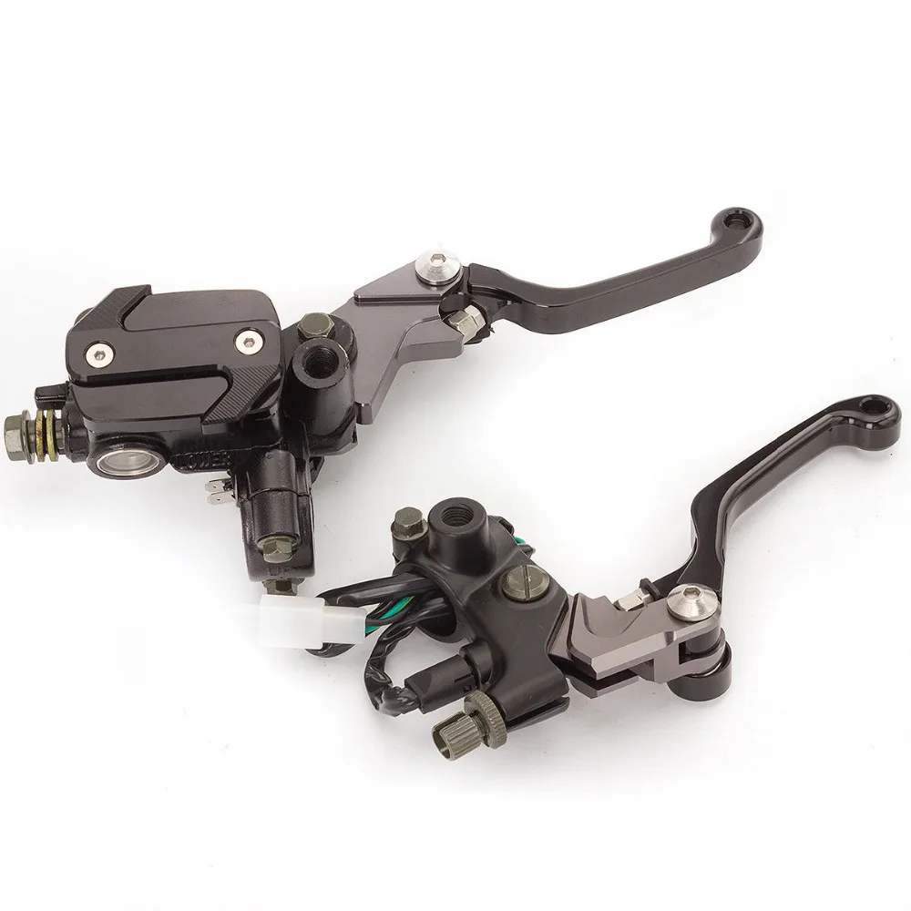 For Suzuki LTZ400 LTZ 450 2006 - 2009 Dirt Bike Motorcycle Master Cylinder Reservoir Brake Clutch Lever LTZ 400 Hydraulic Brake