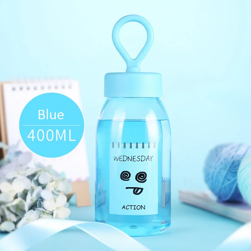 Короткая милая вода + бутылки герметичный пластиковый чайник BPA бесплатно